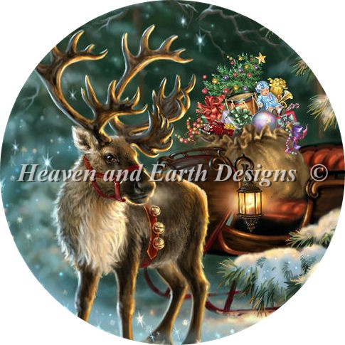 Ornament The Enchanted Christmas Reindeer Material Pack - Click Image to Close